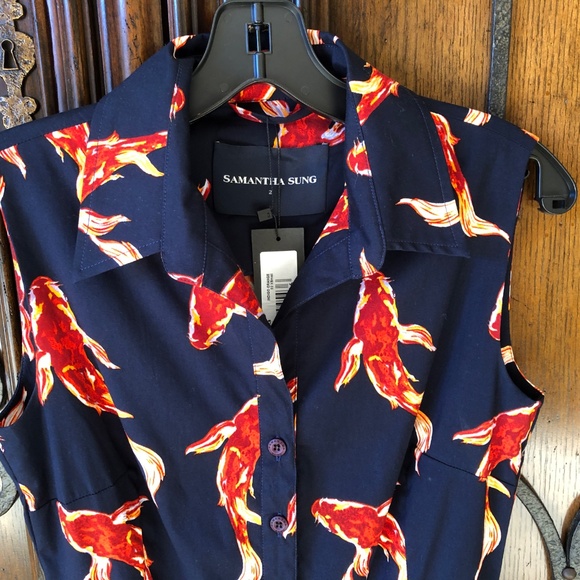 SAMANTHA SUNG DRESS SIZE 2 NEW WITH TAGS - Picture 3 of 9